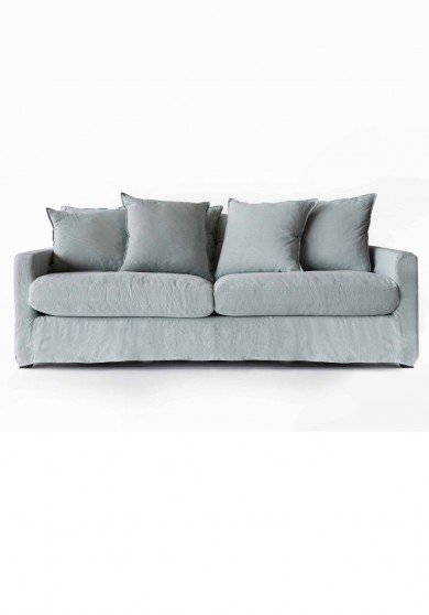 Dorien Slipcover Sofa 3 Seater 